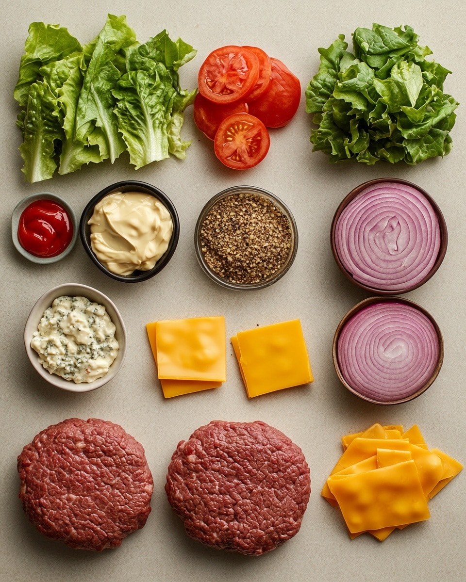A sesame seed bun sandwich with three main visible layers: on the bottom, fresh green lettuce with a curly texture, above it, thick red tomato slices, and on top, a thick cooked burger patty with a slightly rough texture and melted bright orange cheese on one side. The top sesame bun is golden brown with sesame seeds sprinkled evenly, with a bite taken out revealing the soft inside. The sandwich is placed on a wooden board with another similar sandwich blurred in the background and red tomatoes behind on a white marbled surface. photo taken with an iphone --ar 4:5 --v 7
