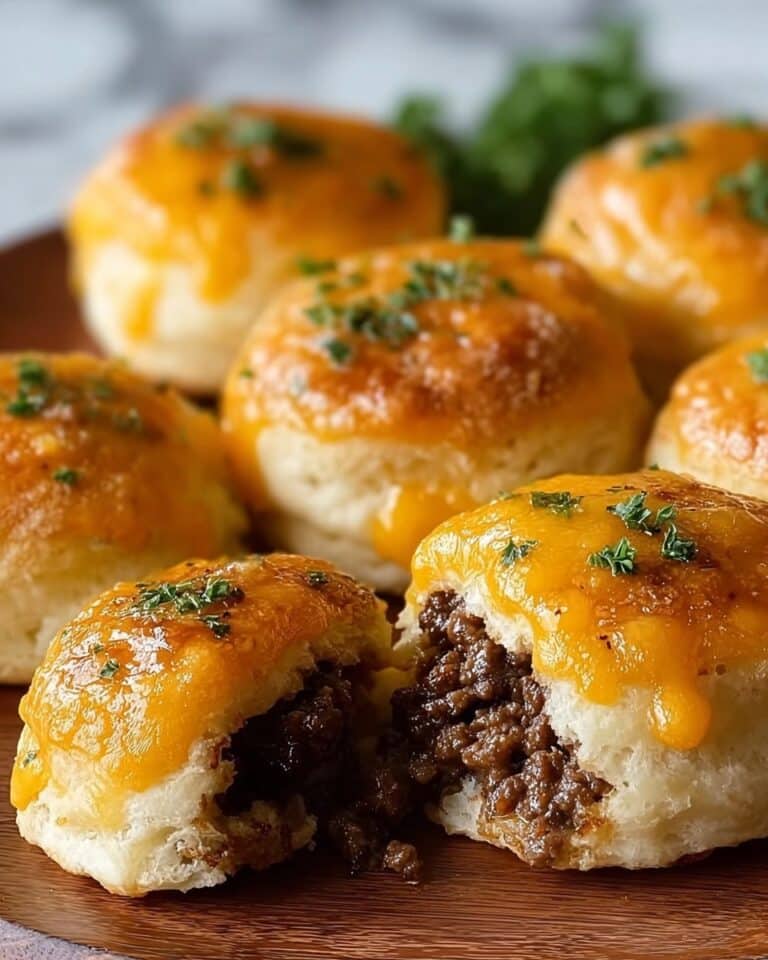 Garlic Parmesan Cheeseburger Bombs Recipe