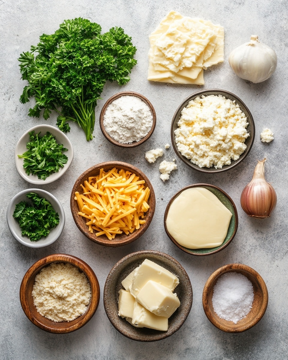 Garlic Parmesan Cheeseburger Bombs Recipe - Recipe Image