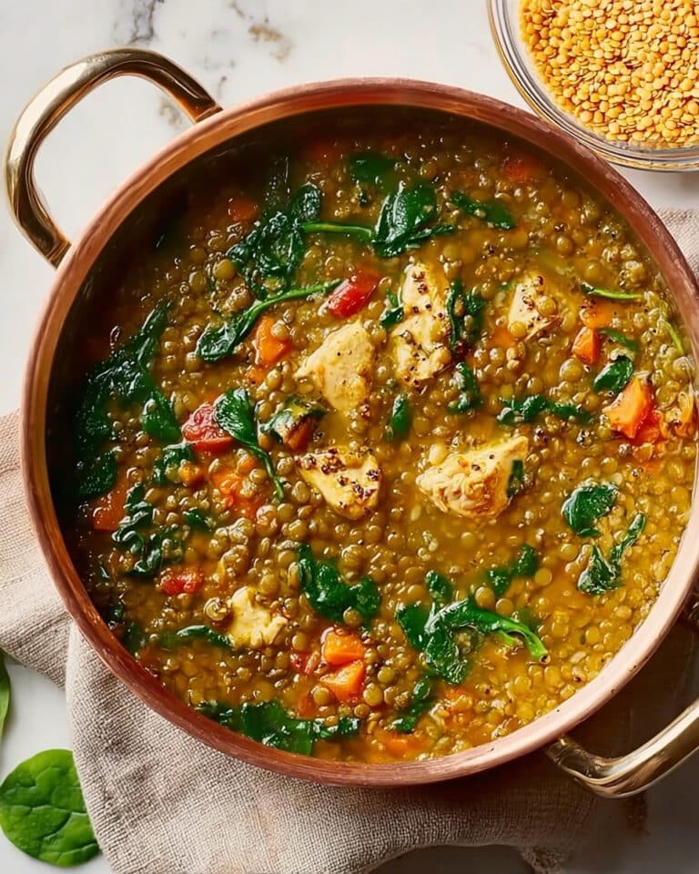Easy Chicken Lentil Soup Recipe