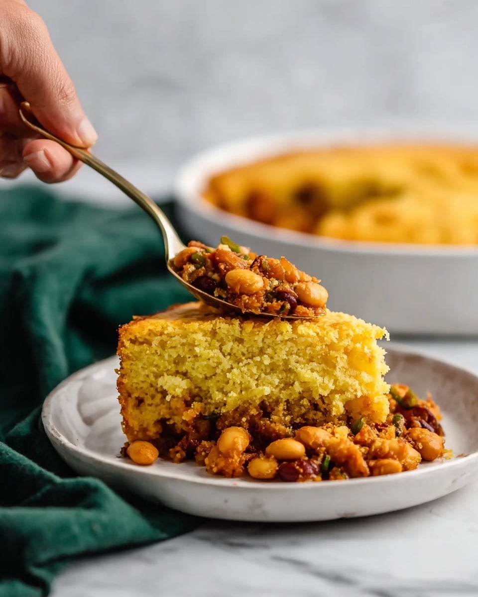 Slow Cooker Tamale Pie with Cornbread Topping Recipe
