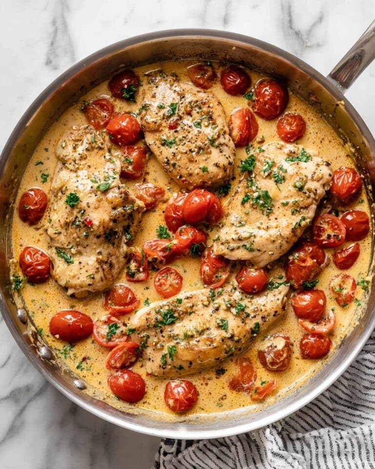 Creamy Pesto Chicken Pasta Bake Recipe