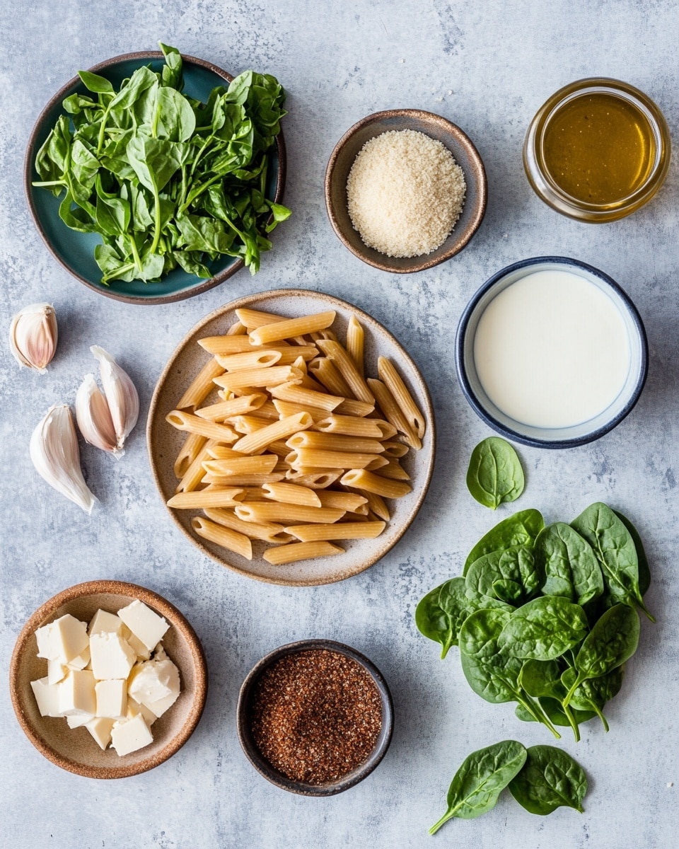 Healthy Garlic Parmesan Chicken Pasta Recipe - Recipe Image