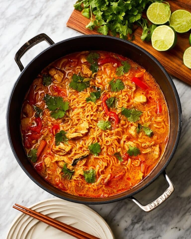 Thai Red Curry Noodle Soup Recipe