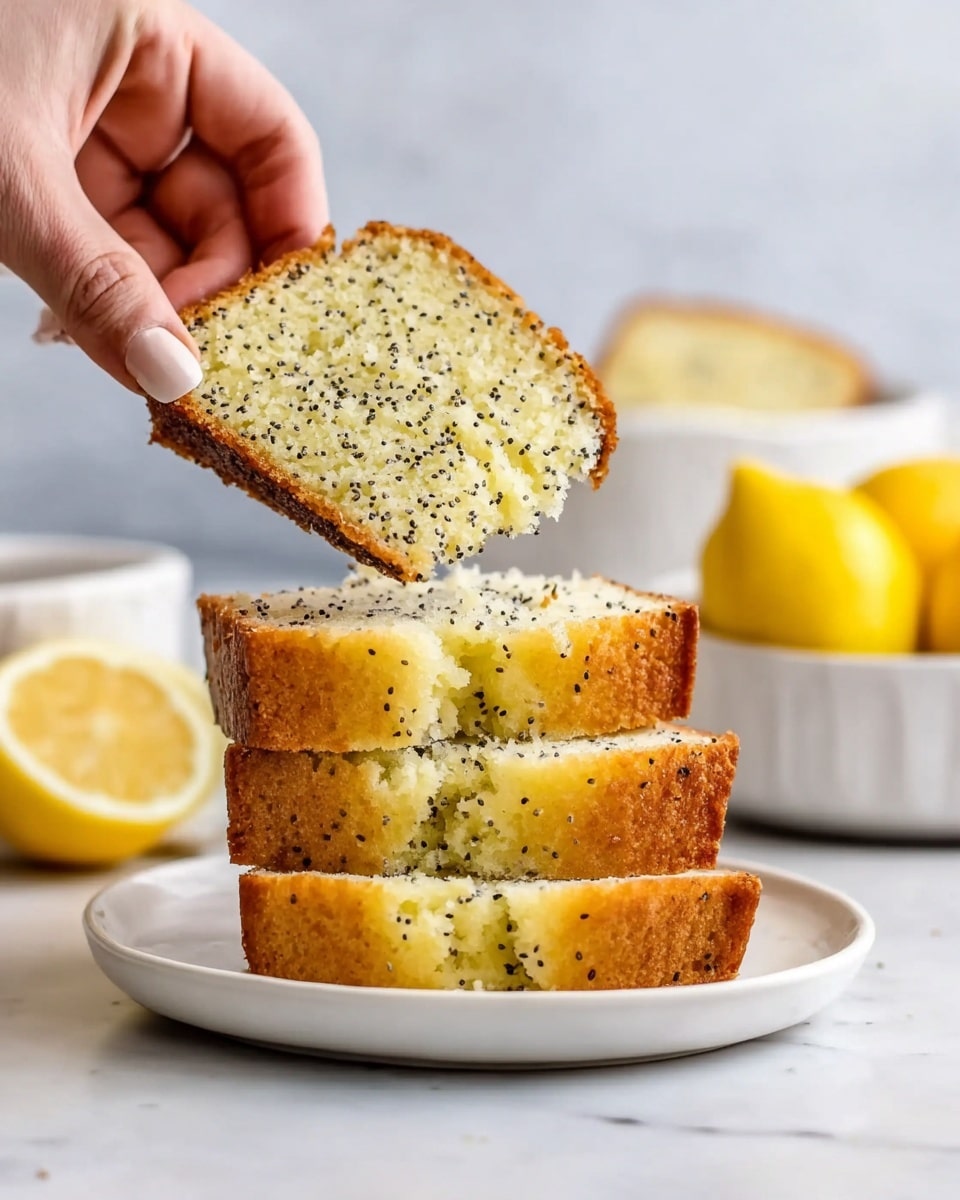 Lemon Poppy Seed Bread with Citrus Glaze Recipe