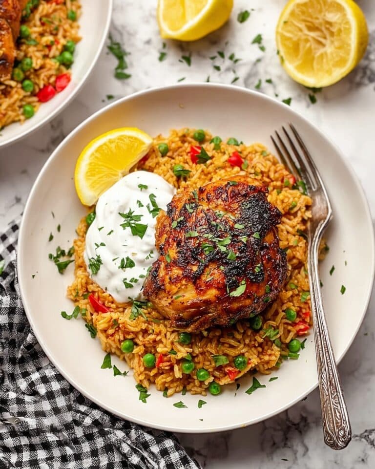 One-Pan Spanish Chicken and Rice Recipe