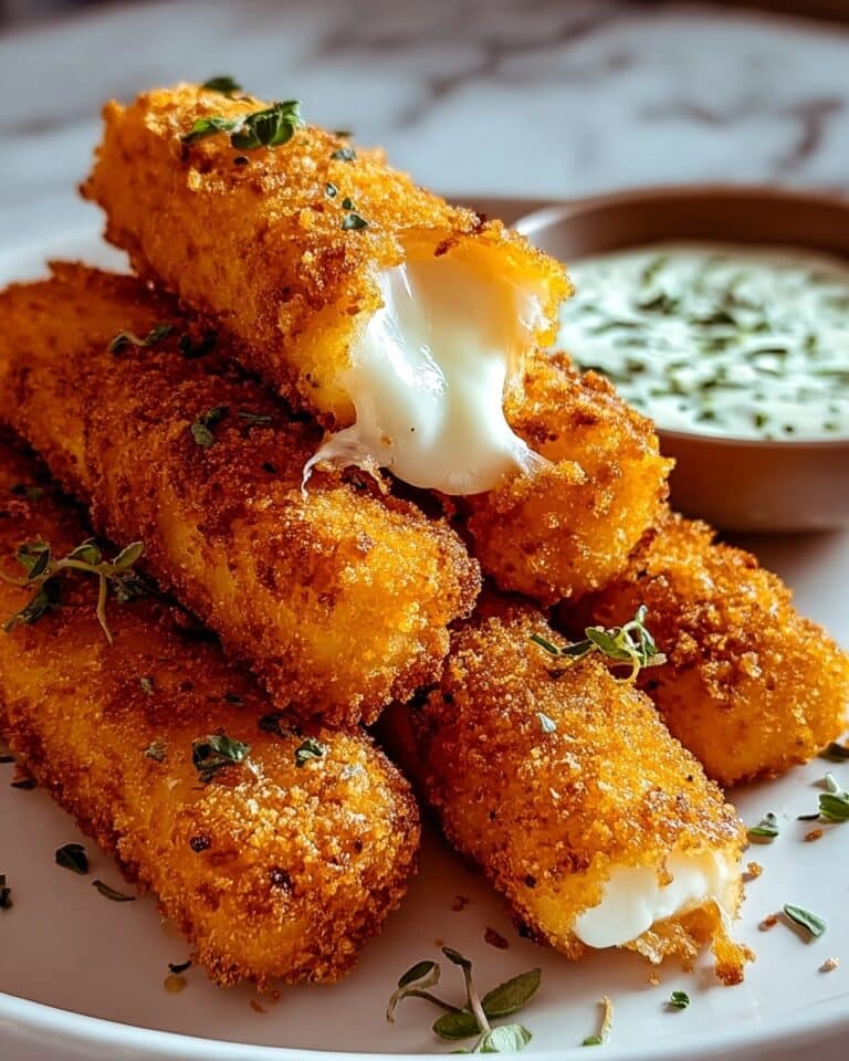 Buffalo Chicken Mozzarella Sticks for Spicy Snack Lovers Recipe