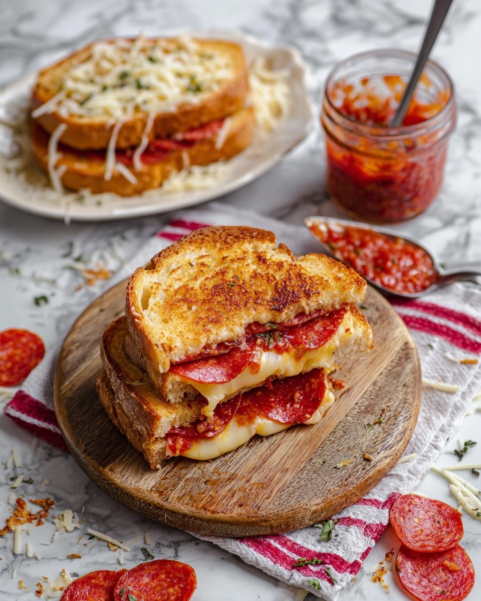 Pizza Grilled Cheese Recipe
