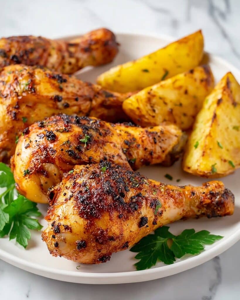 Oven Baked Chicken Drumsticks Recipe