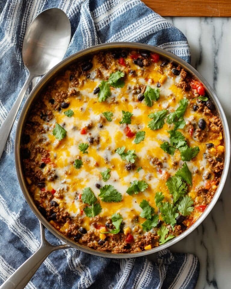 Mexican Beef and Rice Skillet Recipe