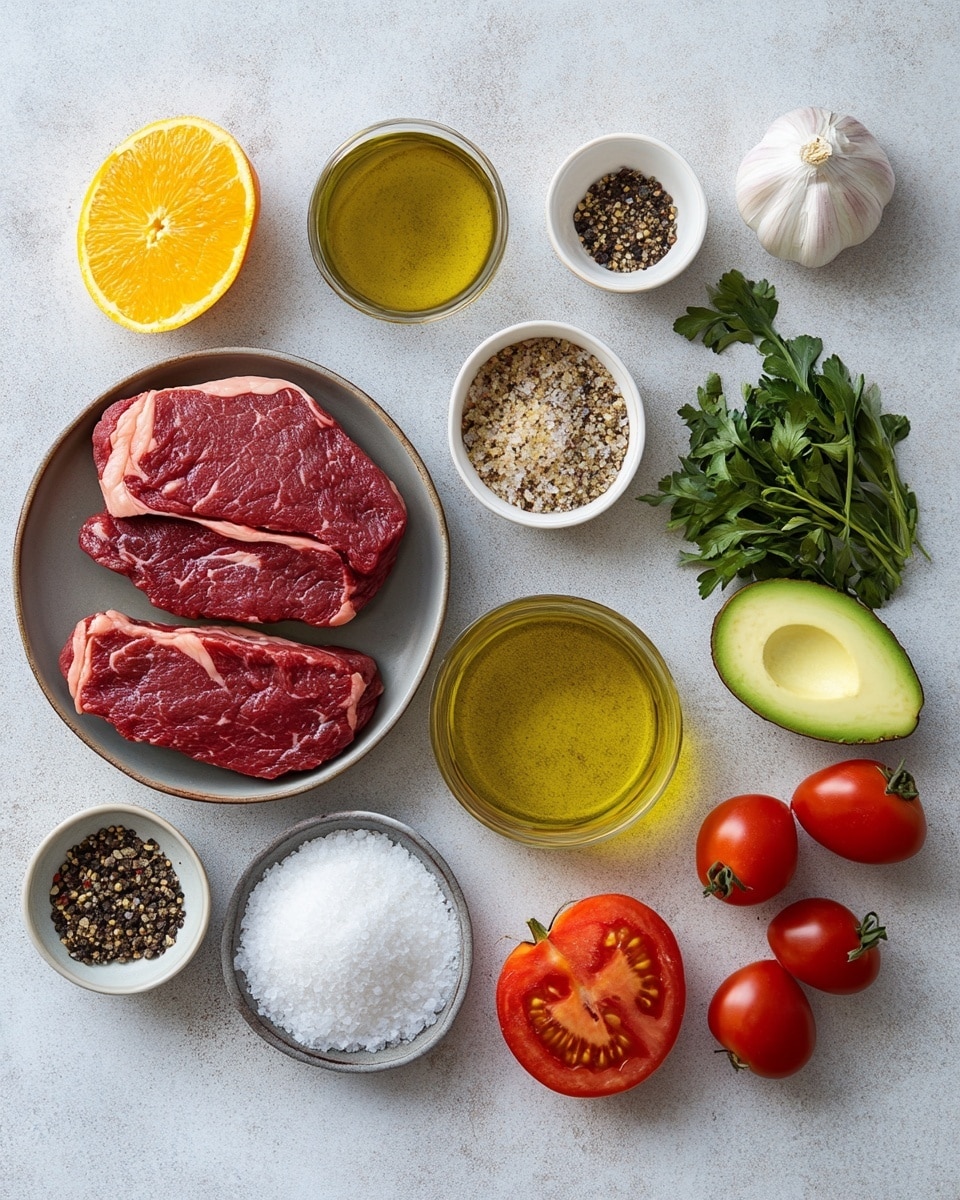 A white bowl filled with five main layers: the bottom layer is white rice with a soft, fluffy texture; on one side, dark green grilled green beans and bright orange and yellow roasted bell peppers add color and texture; next to that, a pile of shiny black beans forms a smooth, rounded layer; beside the beans, there is a layer of fresh, shredded bright green lettuce; on top of the rice and lettuce, dark brown grilled beef chunks are scattered and sprinkled with white sesame seeds and green herbs; thin, round rings of purple-red onions sit atop the lettuce, adding contrast; the bowl rests on a white marbled surface with a wooden table partially visible and a small jar of red onions on the side, with a gold fork nearby. photo taken with an iphone --ar 4:5 --v 7