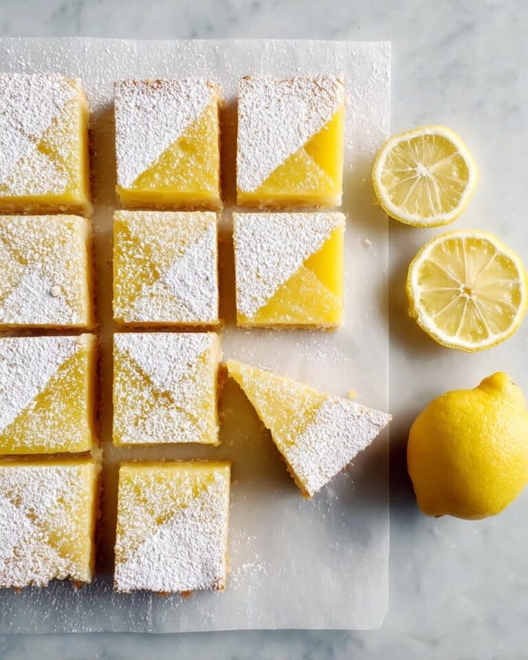 Meyer Lemon Bars Recipe