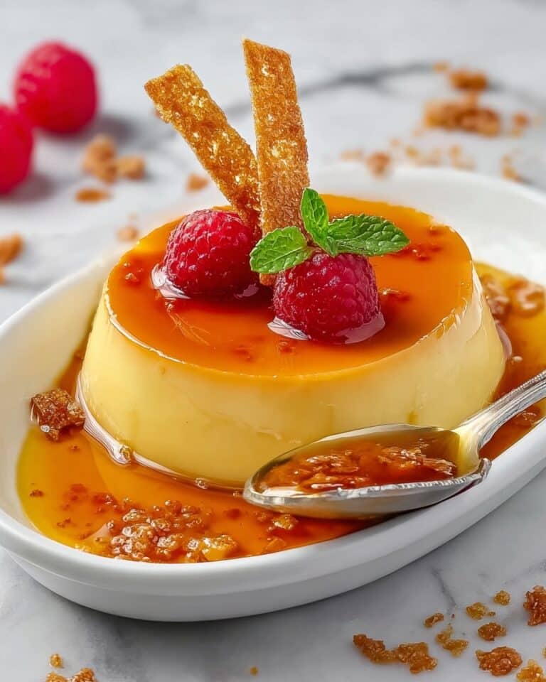 Cream Cheese Caramel Flan Recipe