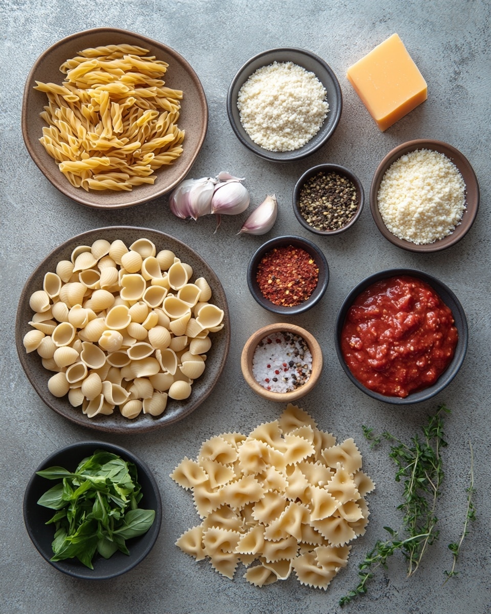 A white rectangular baking dish filled with a creamy pasta bake made of shell-shaped pasta layered thickly with white cheese sauce. The pasta has melted golden cheese on top with small browned bits, garnished with tiny green herb bits. A woman's hand is lifting a spoonful from the dish, showing the creamy pasta and cheese stretching in thin strings. The background is a white marbled surface with stacked white plates and a blurred glass. photo taken with an iphone --ar 4:5 --v 7