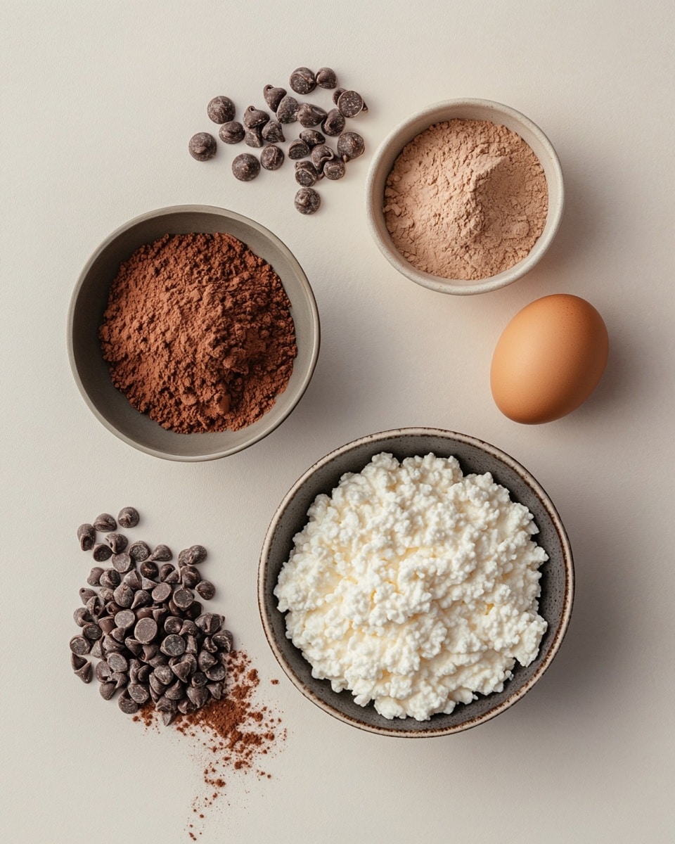 A clear rectangular glass baking dish contains one thick layer of dark brown chocolate brownie with a soft, slightly cracked surface texture. On top of the brownie sits a big scoop of smooth, creamy white vanilla ice cream with subtle texture from air pockets, centered in the dish. The dish is placed on a surface with a white marbled texture. photo taken with an iphone --ar 4:5 --v 7