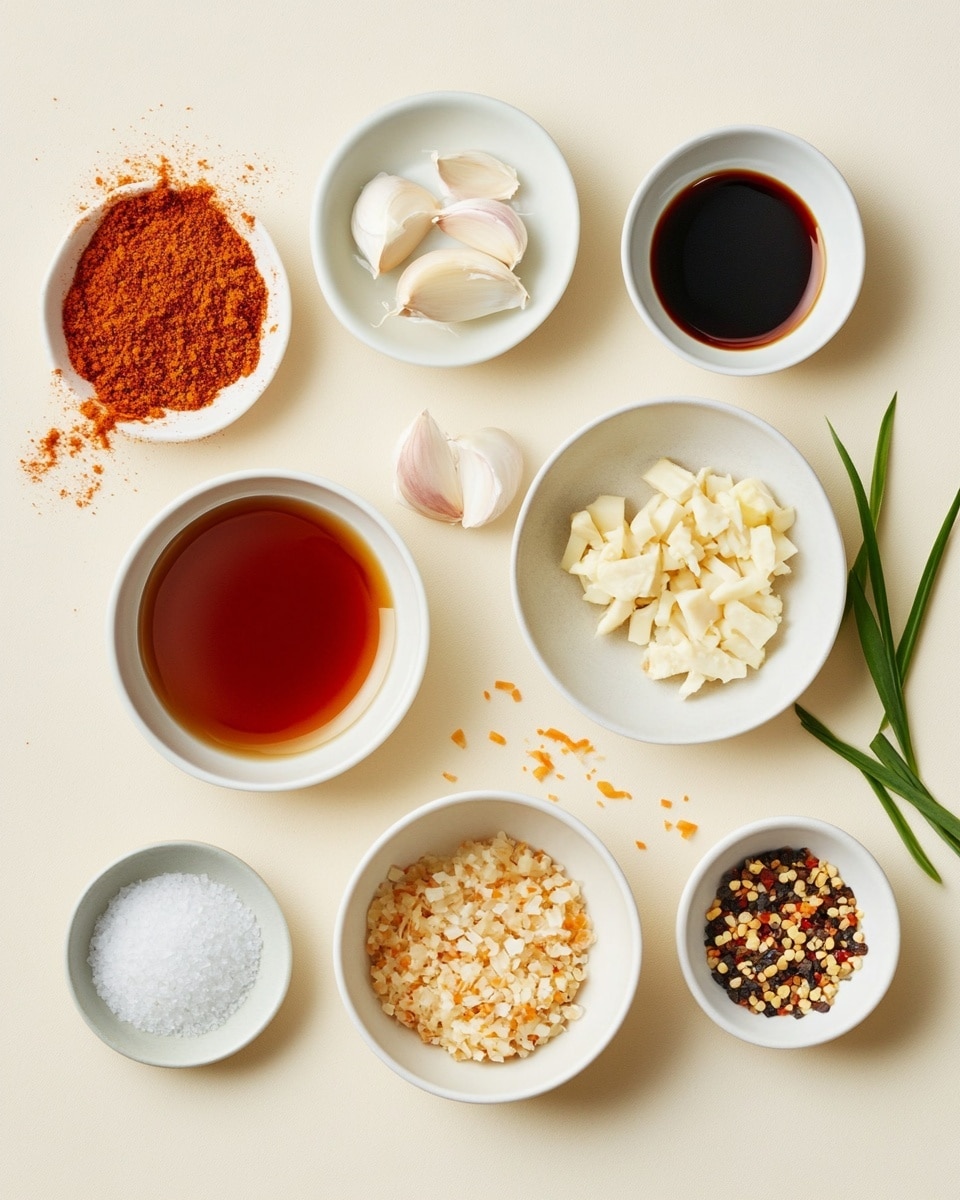 A round white pan with a red handle filled with a thick brown mixture of cooked ground meat and sauce, scattered with small white sesame seeds, showing a rich glossy texture with chunks of garlic and spices mixed in; to the side is an opened yellow tin can holding sliced pale yellow pieces, all placed on a wooden surface with a white marbled texture partially visible in the background with a white cloth. photo taken with an iphone --ar 4:5 --v 7