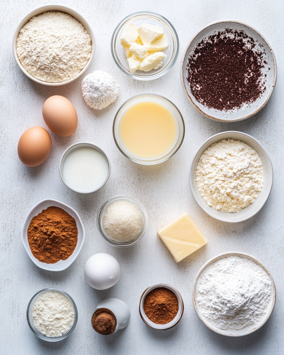 The image shows a close-up of six cinnamon rolls arranged closely together with a thick layer of white icing spread generously on top. Each cinnamon roll has a visible spiral pattern of light brown dough with darker cinnamon layers inside. The icing is smooth and creamy, covering the tops and edges, with some areas where it has pooled slightly between the rolls. The cinnamon rolls rest on a white marbled surface that enhances the warm tones of the baked dough and icing, making them look soft and fresh. photo taken with an iphone --ar 4:5 --v 7