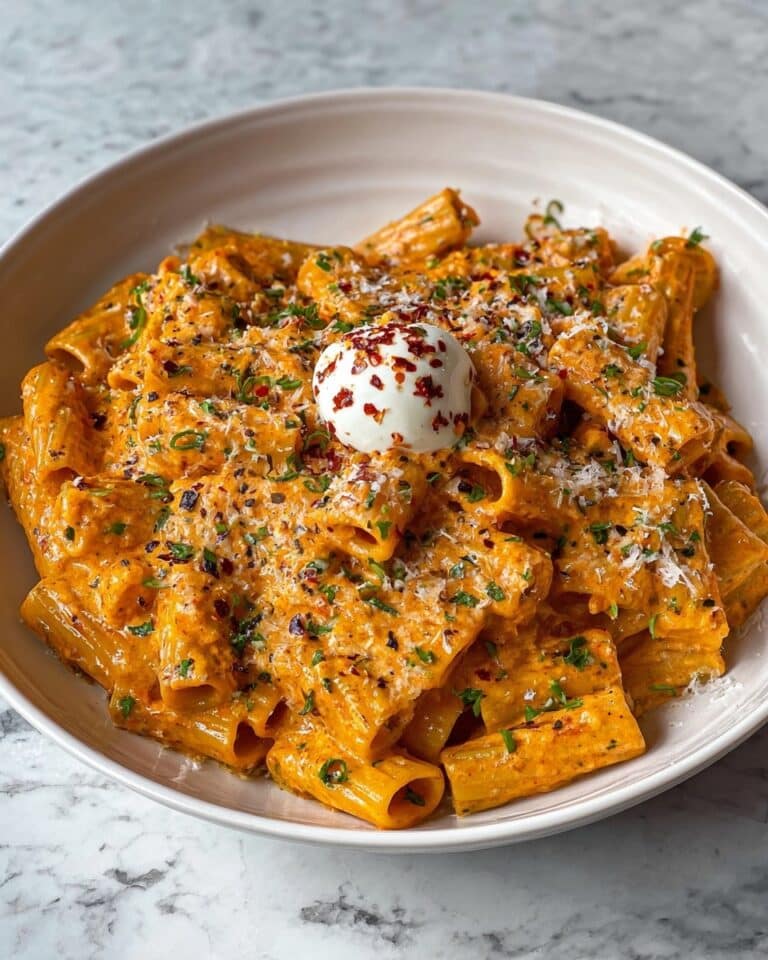 Creamy Tomato Garlic Pasta Recipe