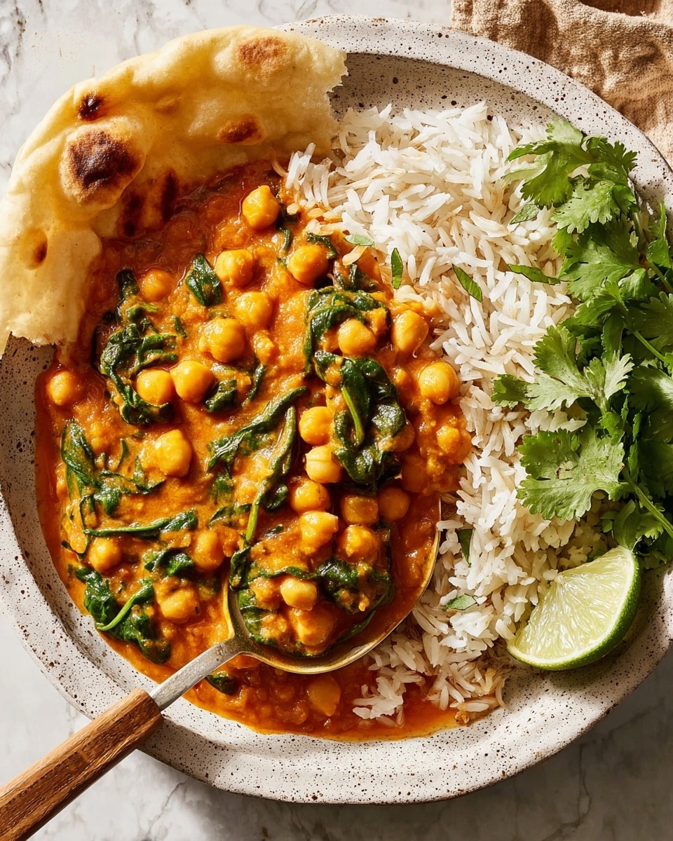 Creamy Chickpea Curry Recipe