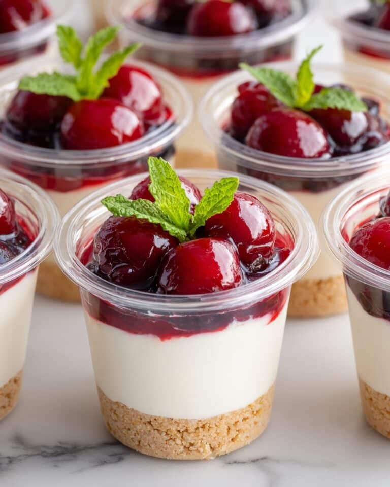 Easy Cheese Cake Cups Recipe