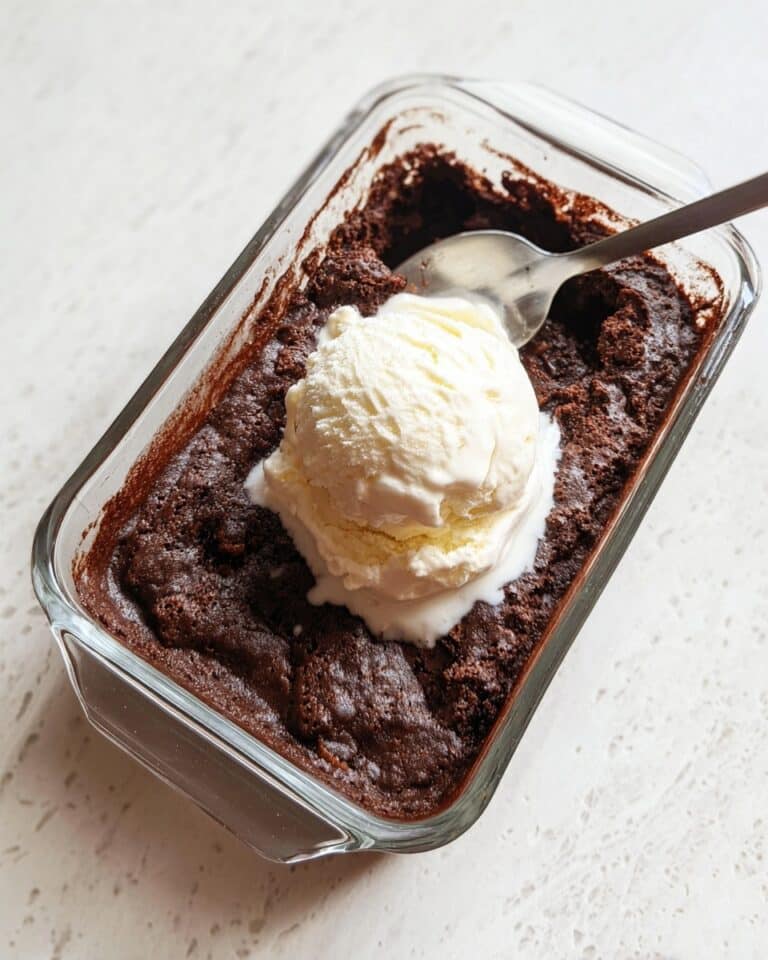 Cottage Cheese Lava Cake (Chocolate Protein Recipe) Recipe