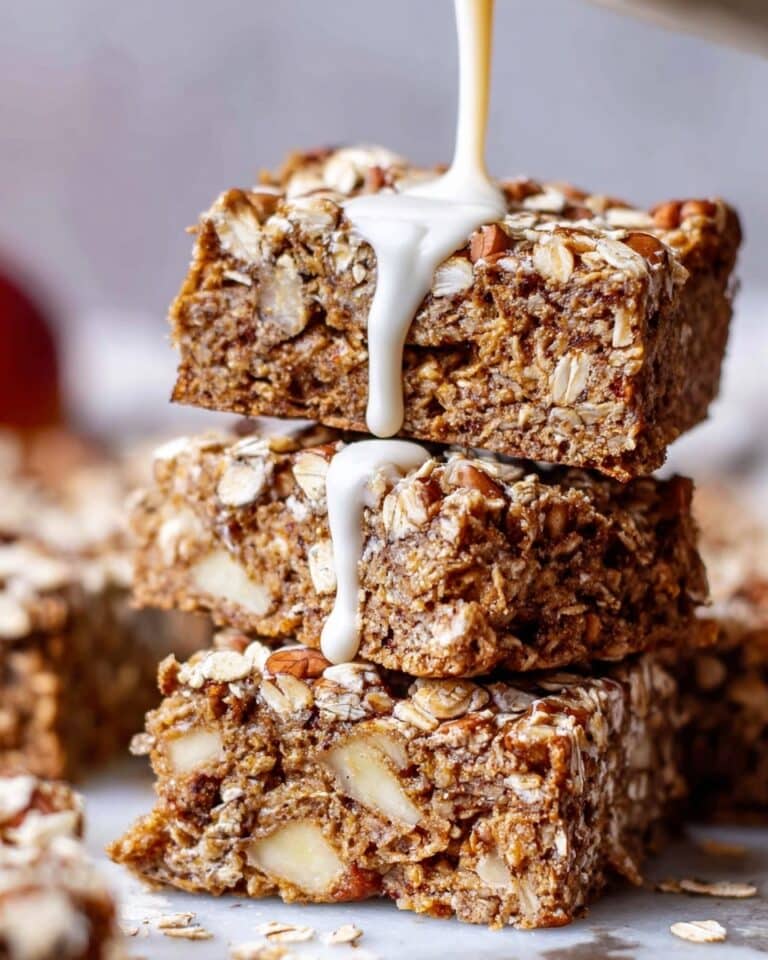 Apple Oatmeal Breakfast Cake – Vegan + Gluten-Free Recipe