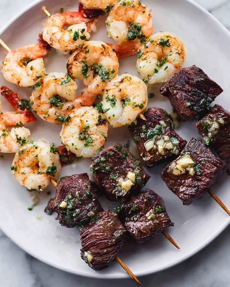 Steak and Shrimp Kabobs Recipe