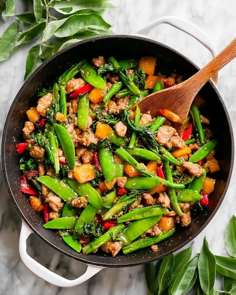Mango Chicken Stir Fry with Cashews and Coconut Ginger Sauce Recipe