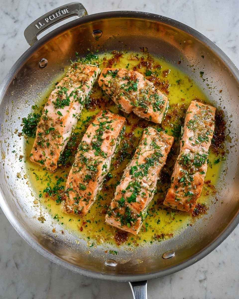 Honey Garlic Butter Salmon Recipe