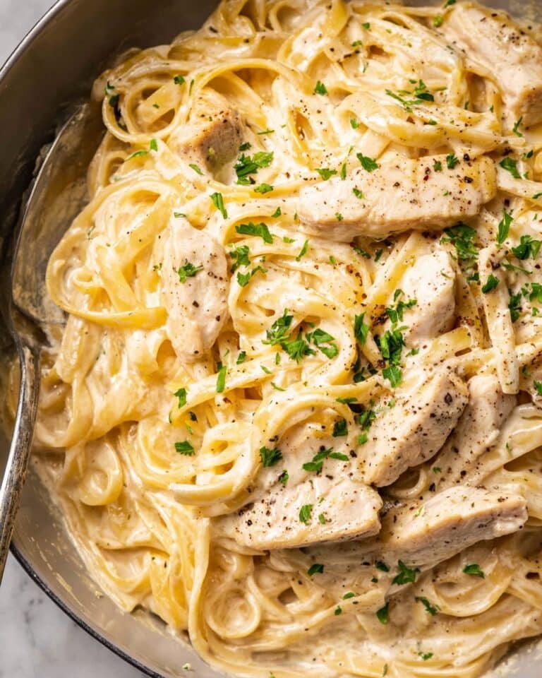 Crockpot Chicken Alfredo Recipe
