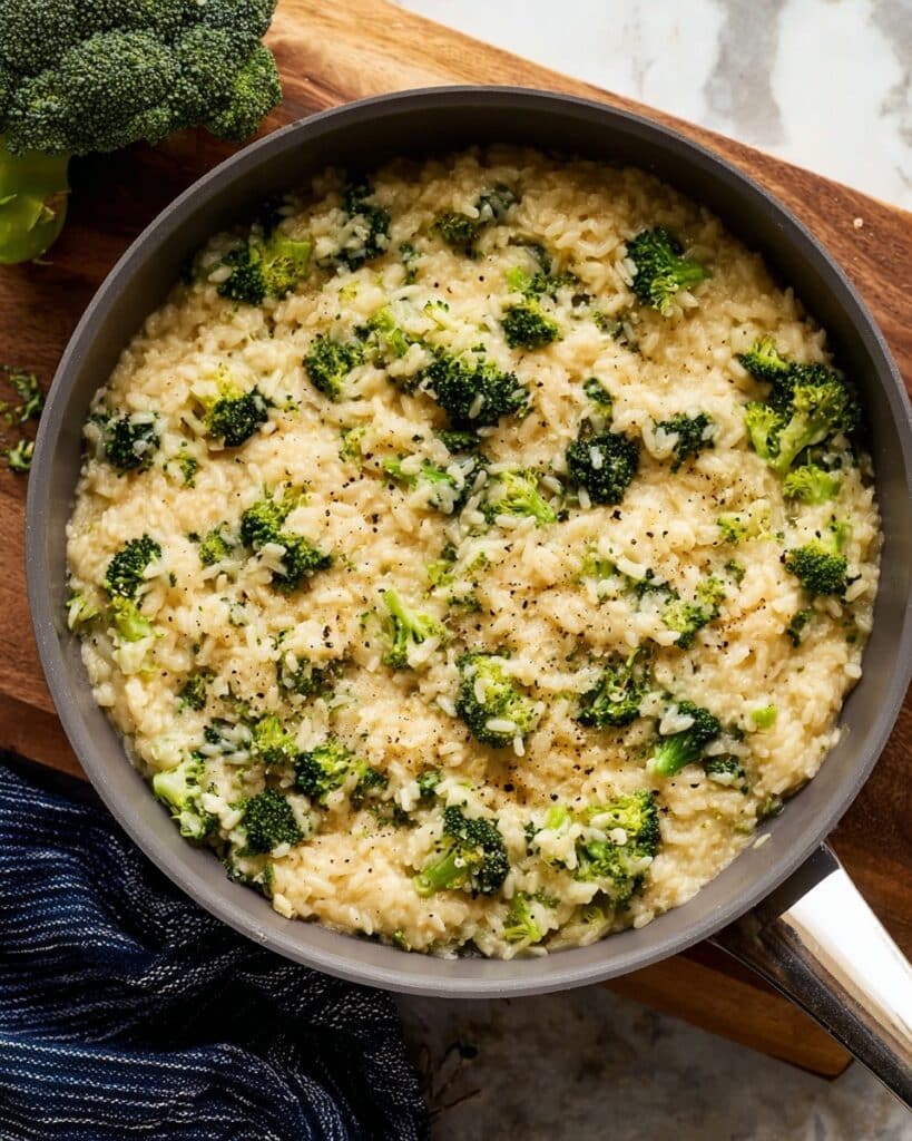 Easy Broccoli Cheese Rice Recipe