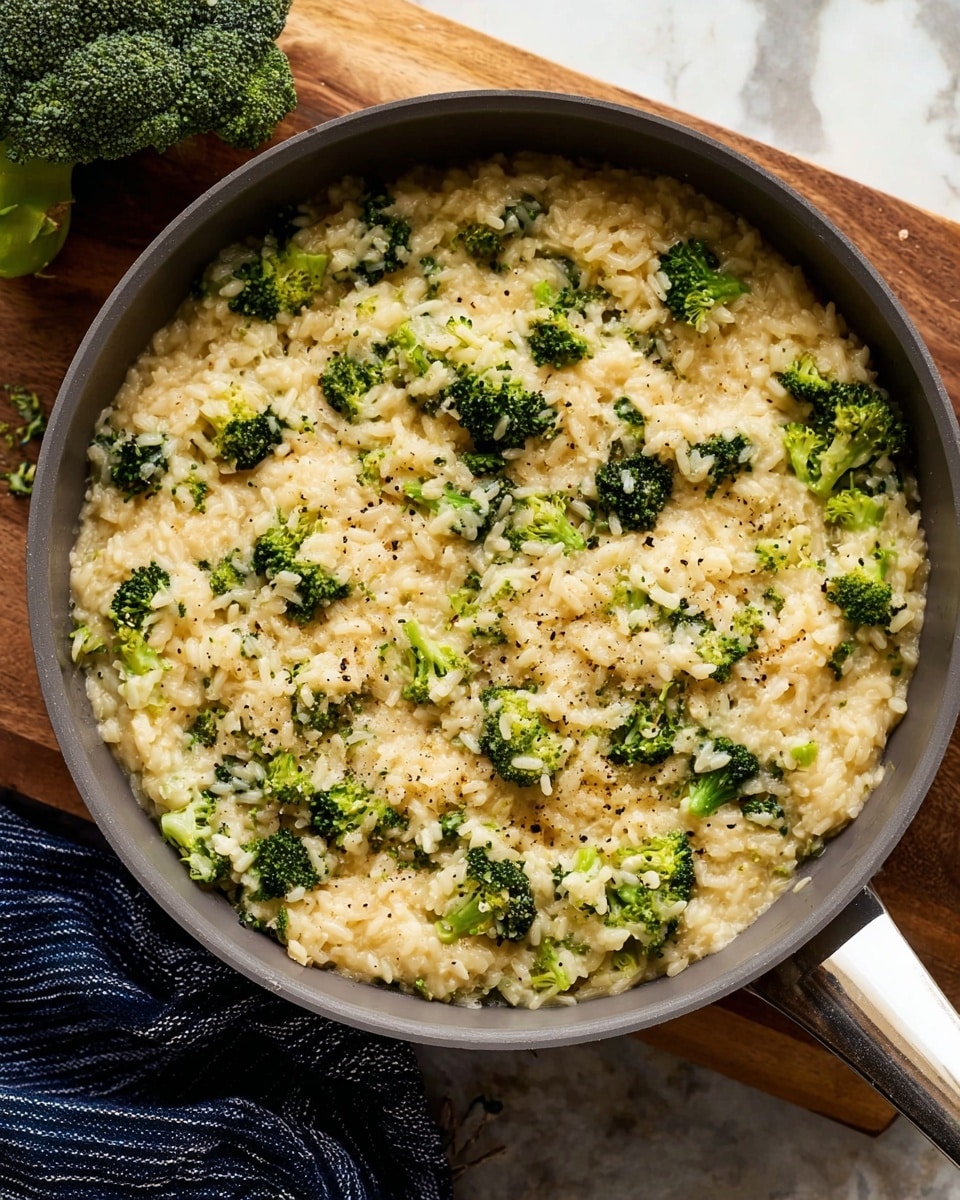 Easy Broccoli Cheese Rice Recipe