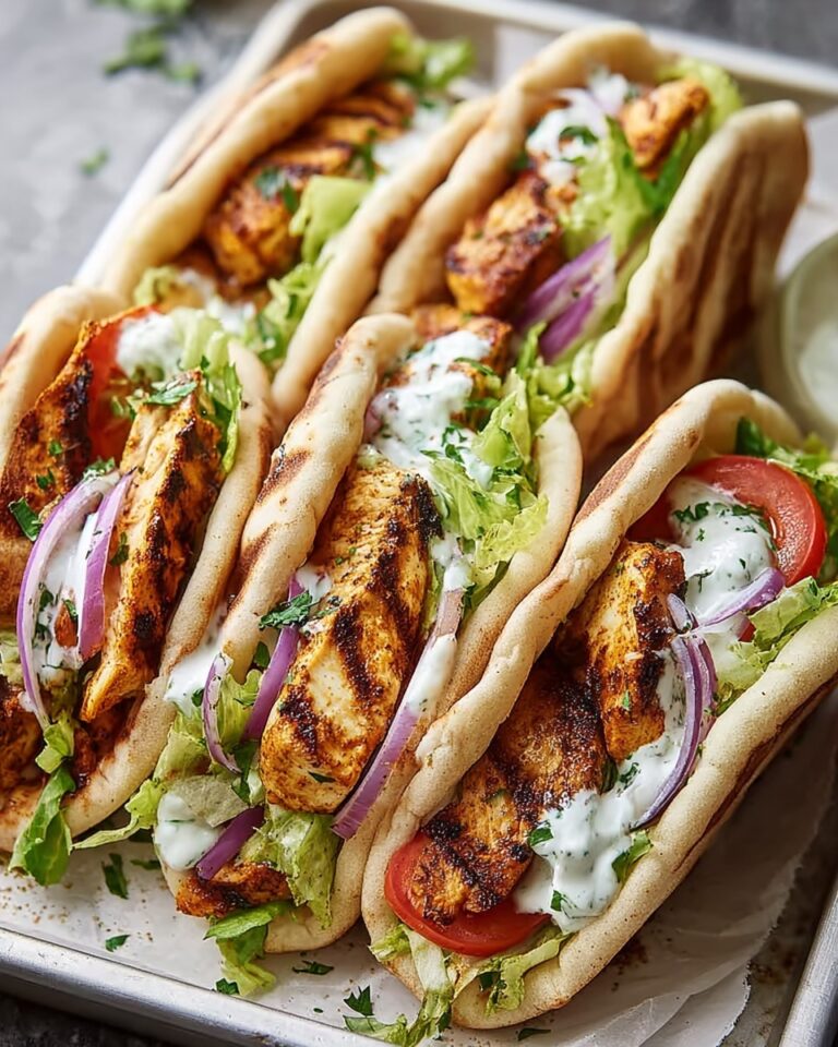 Best Sheet Pan Chicken Pitas – Crispy, Juicy Wraps in 30 Minutes Recipe