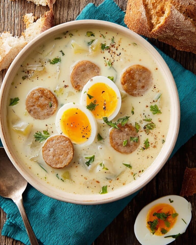 Gluten-Free Żurek: Polish Sour Rye Soup Recipe