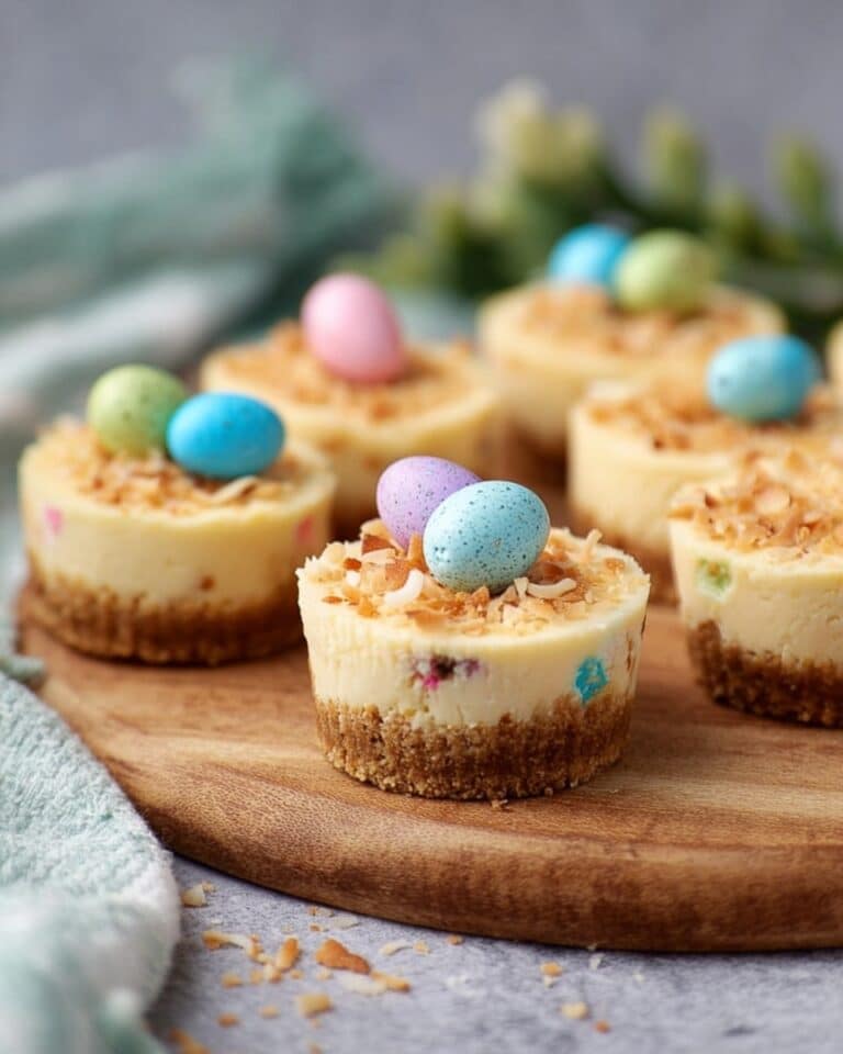 Mini Easter Cheesecakes Recipe