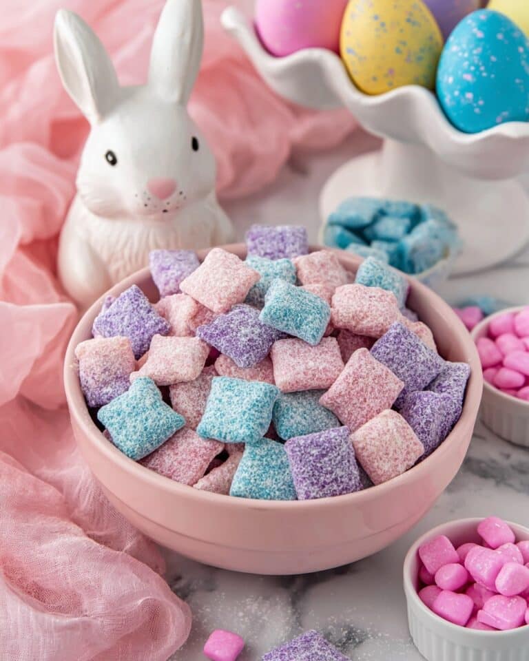 Easter Colorful Puppy Chow Recipe