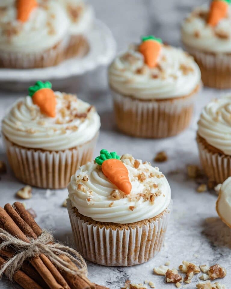 Mini Carrot Cheesecakes Recipe