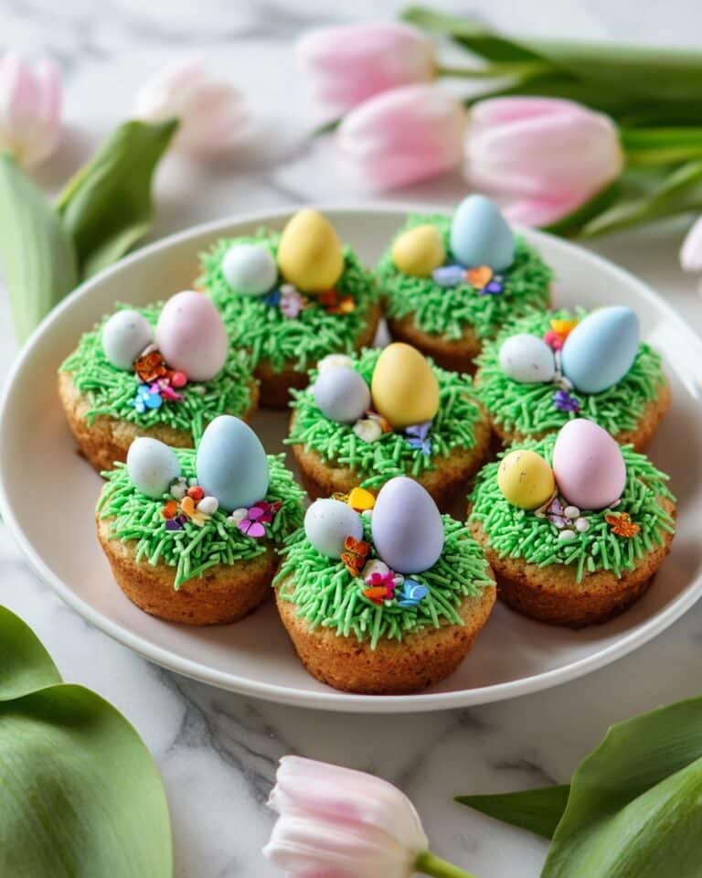 Easter Egg Bird Nest Cookie Cups Recipe
