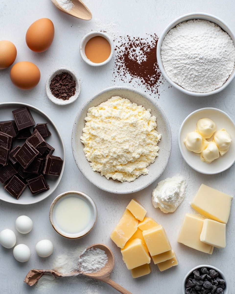 The image shows pale yellow cupcakes with soft, smooth white frosting swirled on top. Each cupcake is decorated with small pastel colored candy eggs in yellow, pink, and blue, sitting on a nest made of dark chocolate shavings. The cupcakes are in light pink or pastel blue wrappers, all placed on a white marbled surface with scattered candy eggs around. The scene is softly lit with a calm, bright background, capturing the light texture of the frosting and the gentle colors of the candies. photo taken with an iphone --ar 4:5 --v 7