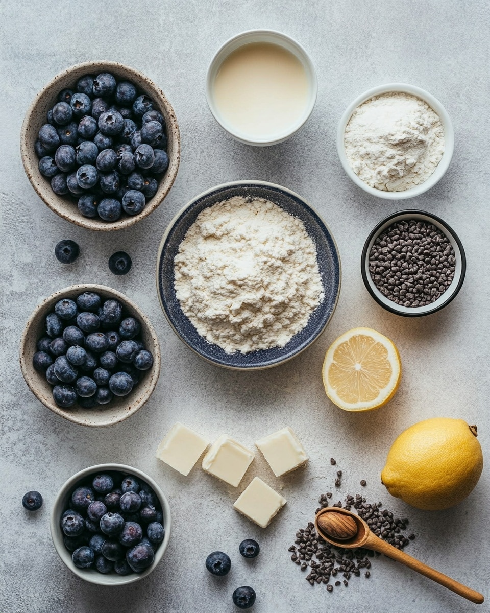A stack of five soft cookies is shown on a white plate, each cookie having a light golden color with a slightly crunchy edge. The cookies contain embedded dark purple blueberries and small white chunks scattered unevenly across their surface. The top cookie is fully visible and the following four cookies are slightly visible beneath it, showing their rounded edges and textured surface. The plate sits on a white marbled surface, and the whole image has warm natural lighting. photo taken with an iphone --ar 4:5 --v 7