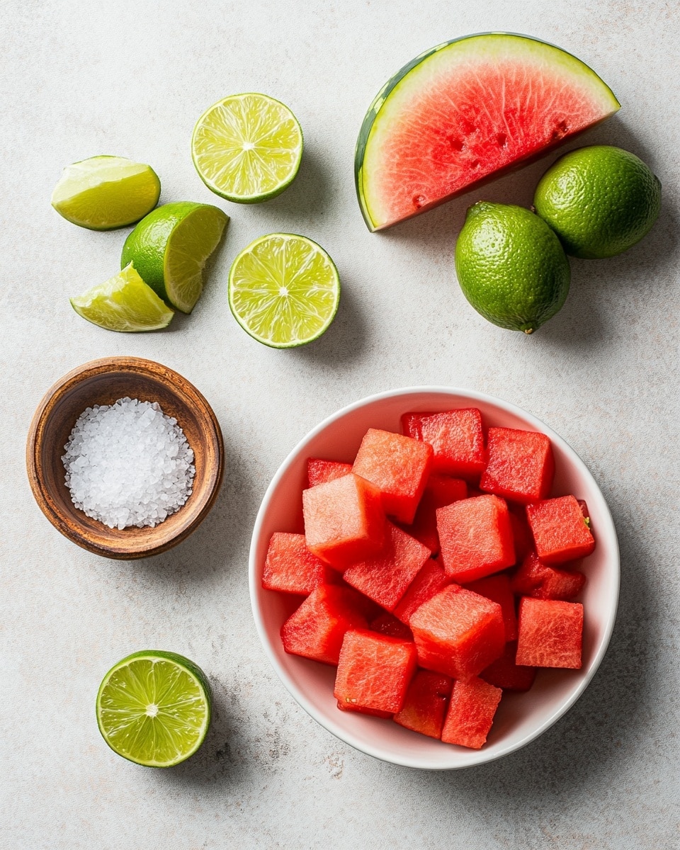 A clear glass cup filled with two scoops of bright pink sorbet stacked on top of each other, showing a smooth and slightly icy texture. On the right side of the cup, a fresh green lime wedge is placed, adding a burst of color. The cup is set on a white marbled surface that gives a clean and simple look. In the soft background, there are blurred similar glasses with pink sorbet visible. The photo taken with an iphone --ar 4:5 --v 7