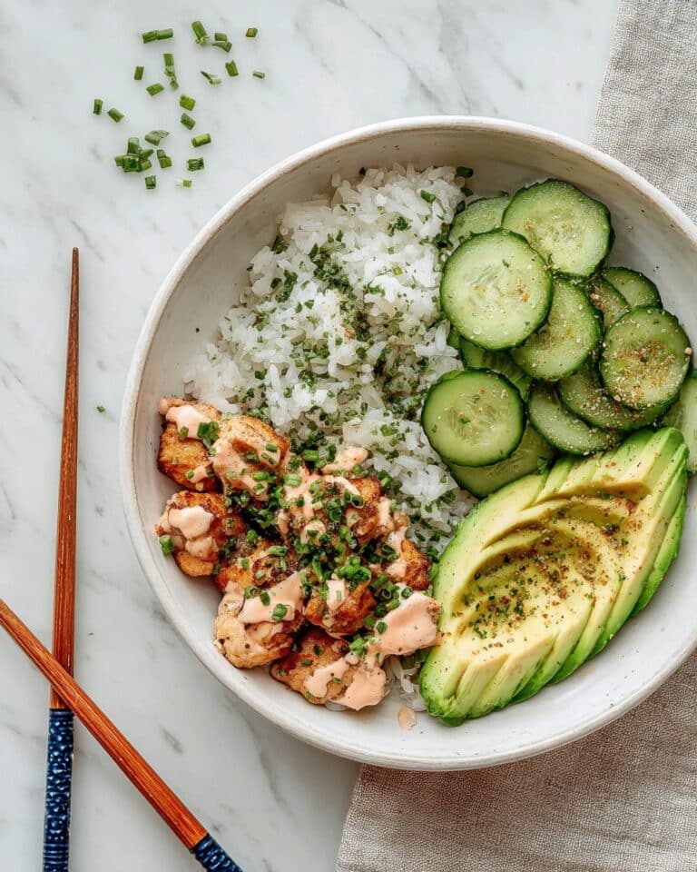 Spicy Salmon Bowls with Coconut Rice Recipe