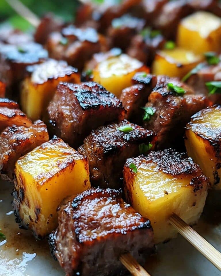Pineapple BBQ Pork Skewers: A 15-Minute Grilling Dream Recipe