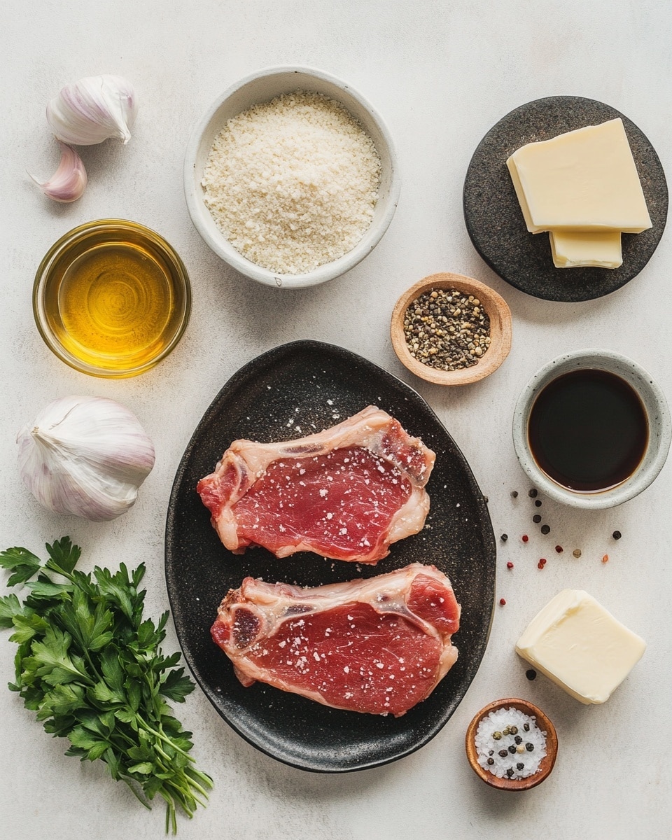 Four thick golden brown fried pieces with crispy textured crust, sprinkled with small green herb bits, sitting closely in a black pan with a shiny oily surface reflecting light. The pieces have browned edges with a rough crumbly exterior and small black pepper dots throughout. Photo taken with an iphone --ar 4:5 --v 7