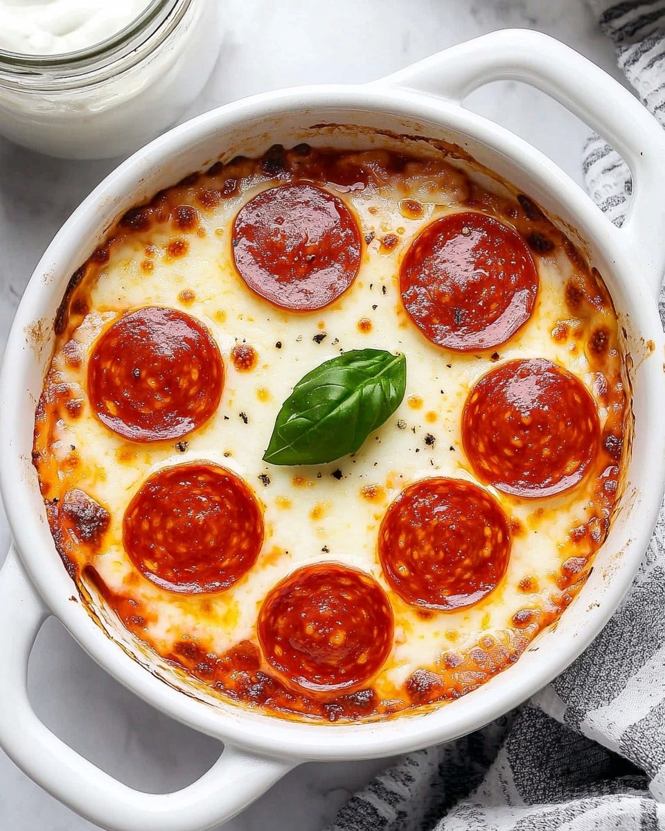 Cottage Cheese Pizza Bowl Recipe