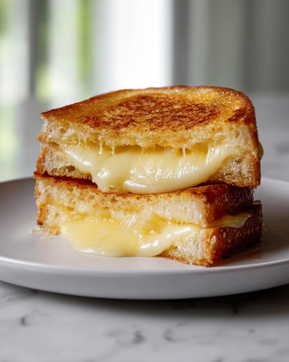 Garlic Bread Grilled Cheese Recipe