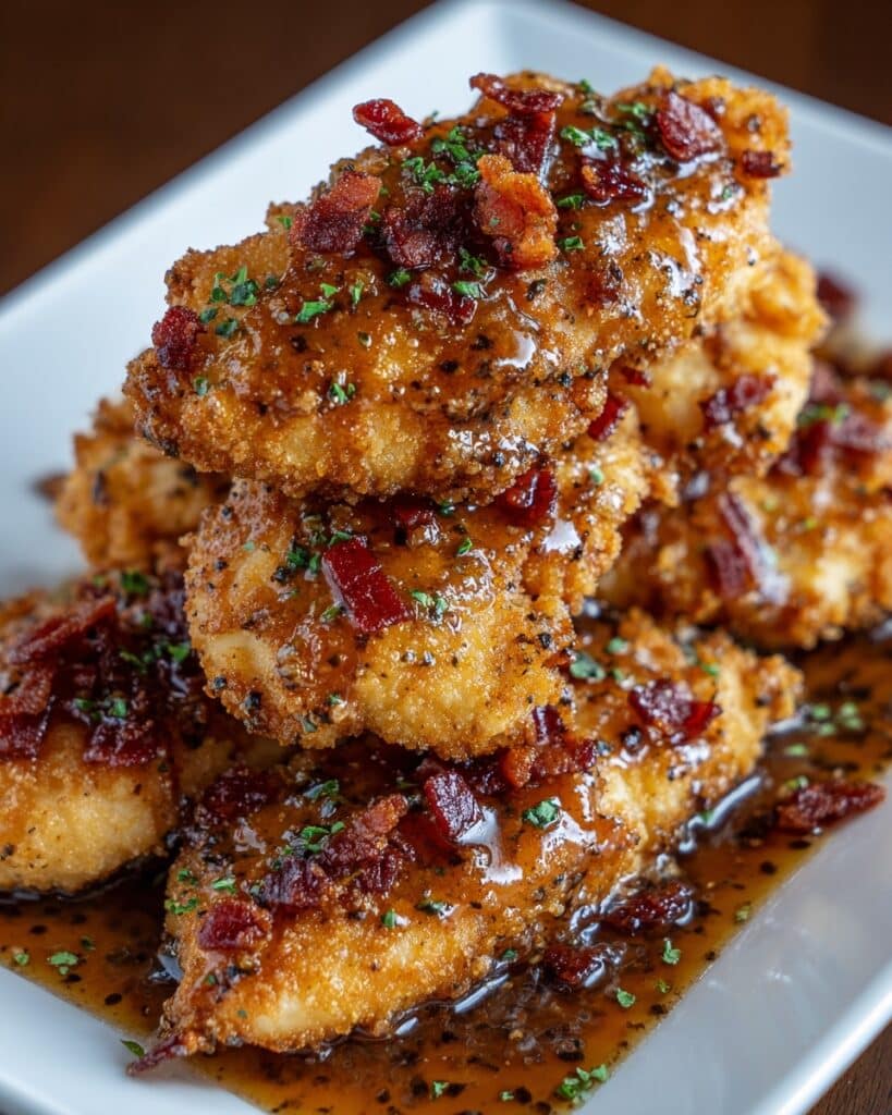 Maple Garlic Bacon Chicken Recipe