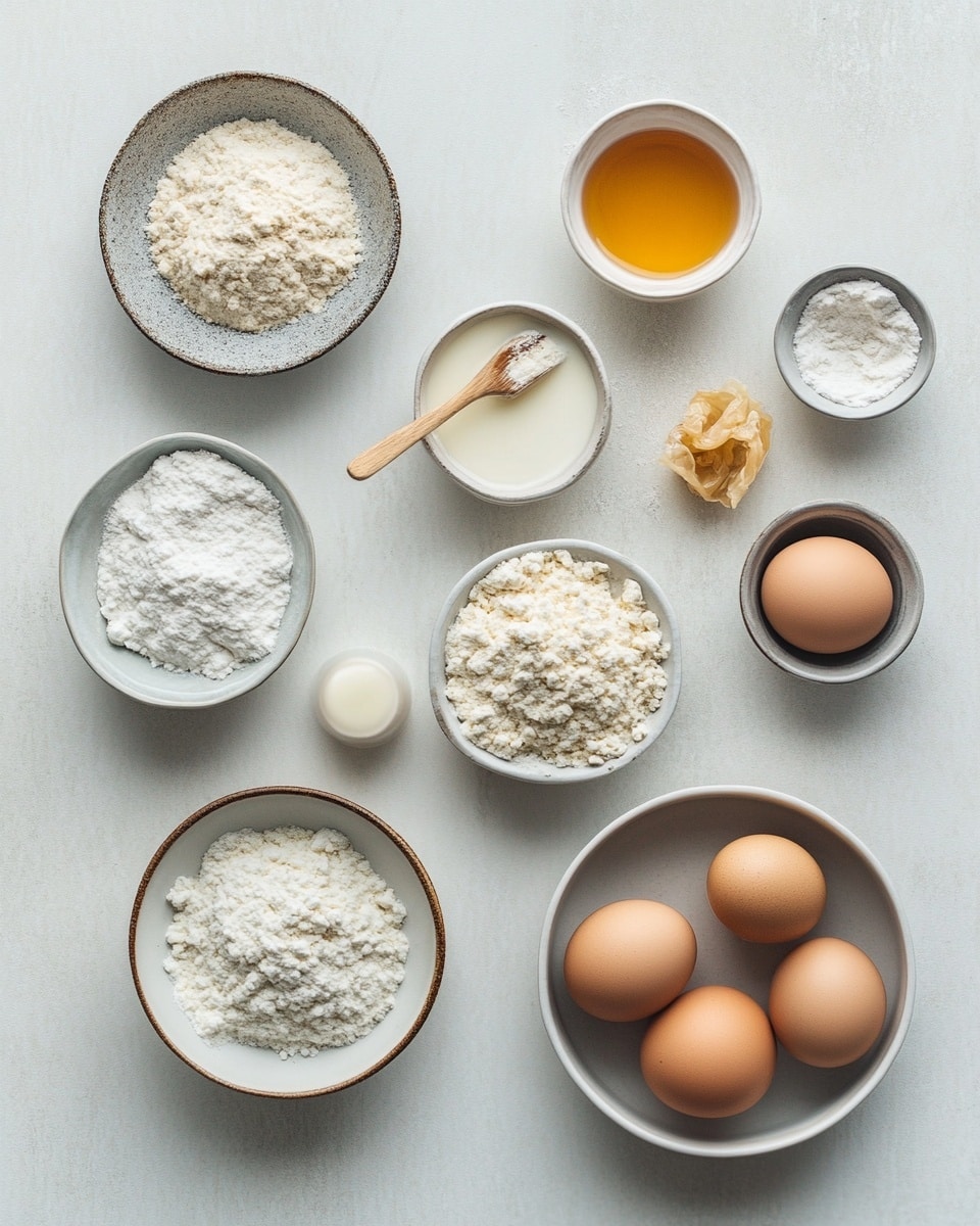 A white paper box with red stripes is tipped over on a white marbled surface, spilling small, golden brown, crispy bite-sized pieces with a rough texture and some darker seasoning spots. In the background, there is a blurry similar striped box and a white bowl filled with a light yellow sauce. The scene is bright with soft focus on the fallen pieces in the foreground, showing layers of crunchy coating. photo taken with an iphone --ar 4:5 --v 7