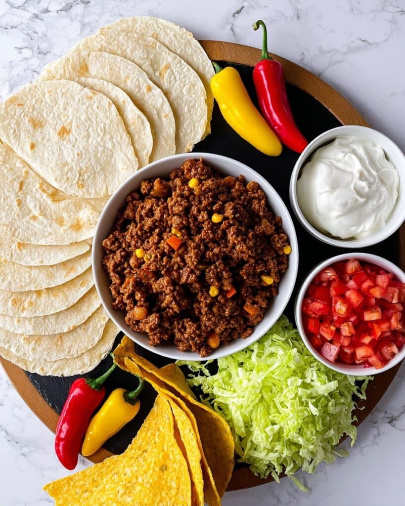 Taco Charcuterie Board Recipe