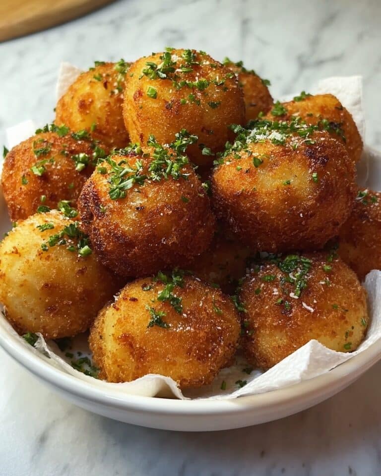 Cheesy Parmesan Potato Balls Recipe